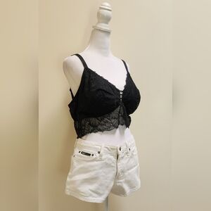 l.e.i White LEI Jean Shorts Juniors Size 5